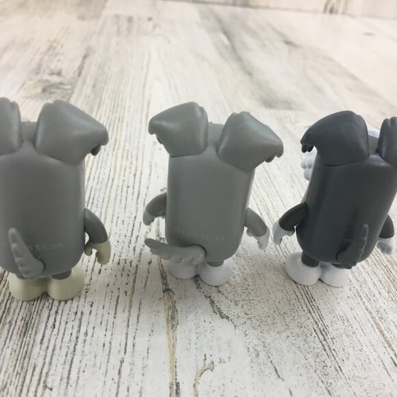 Bluey The Terriers 3 Pack School Friends Jo Dan Adam Figure Triplets Scottish - Picture 9 of 13